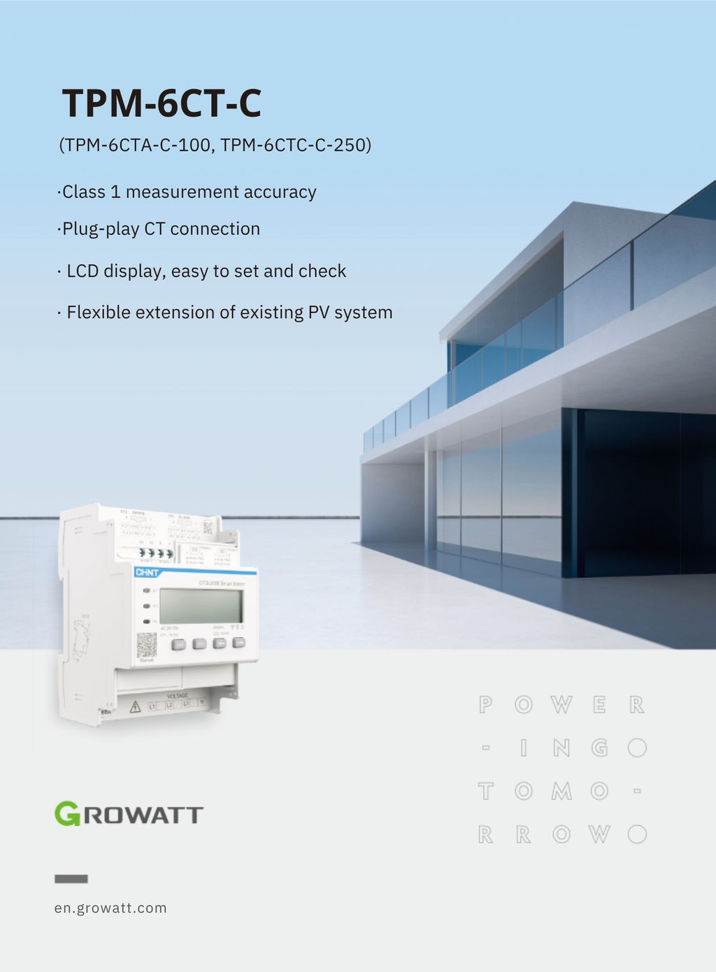 Growatt Smart Meter TPM-6CTA-C-100A