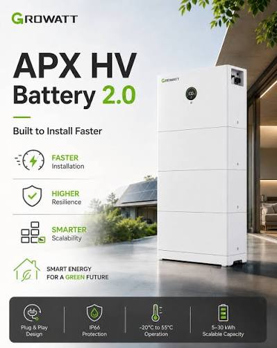 Growatt APX 5.0M-S3 Retrofit 5kWh Master Module met voetstuk