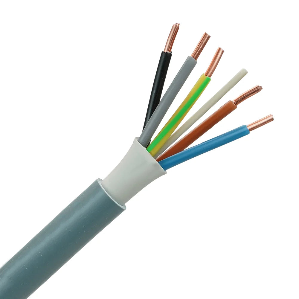Kabel YMvK 5x4 per meter