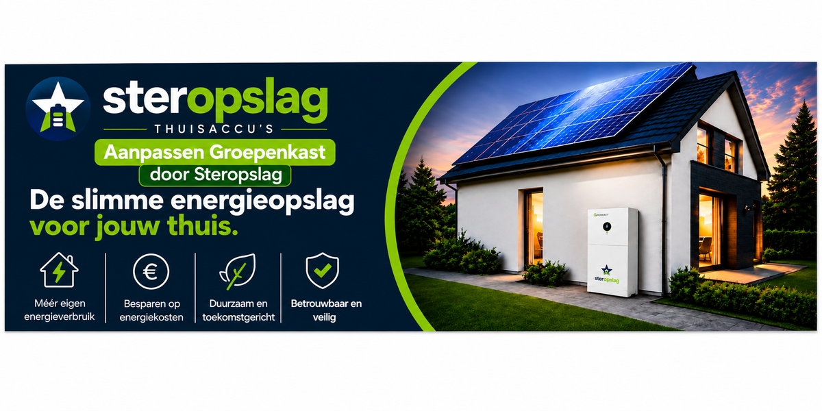 Aanpassen groepenkast door Steropslag