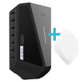 Easee loadbalancing bundel - Charge Max laadpaal 22kW MID type 2 socket - zwart