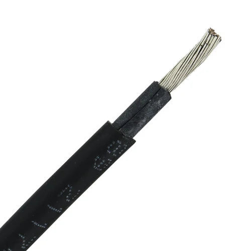 Solar kabel H1Z2Z2-K 4mm² zwart per meter
